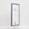 Effect houten lijst profiel 35 antraciet 23x70 cm normaal glas + afstandhouder