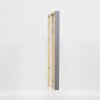 Effect houten lijst profiel 35 antraciet 23x70 cm normaal glas + afstandhouder