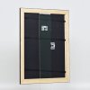 Effect houten lijst profiel 94 zwart 23x70 cm acryl glas
