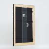 Effect houten lijst profiel 94 zwart 23x70 cm acryl glas