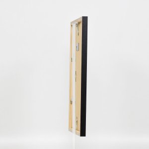 Effect Houten lijst Profiel 33 zwart 23x70 cm Museumglas