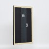 Effect houten lijst profiel 2210 zwart 24x30 cm antireflecterend glas