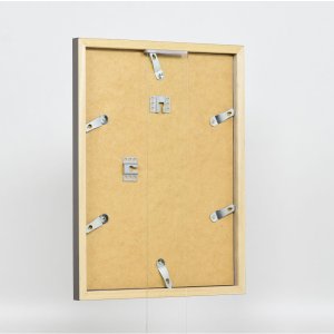 Houten lijst Top Cube 24x30 cm platina acrylglas