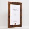 Effect houten lijst 2400 bruin 24x30 cm Normaal glas