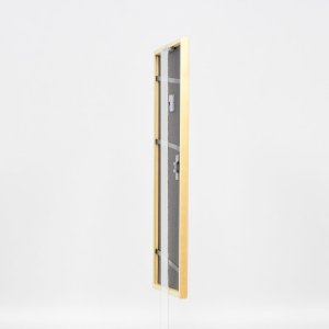 Effect massief houten lijst profiel 20 natuur 25x30 cm Anti-reflecterend glas