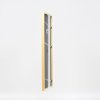 Effect massief houten lijst profiel 20 donkerbruin 25x30 cm Acrylglas