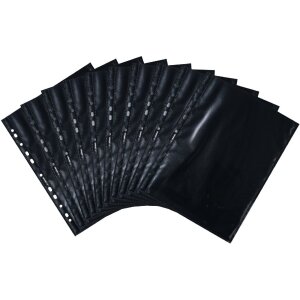 Fotofan-zichtbare hoezen 20x30cm zwart 10 hoezen