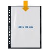 Fotofan-zichtbare hoezen 20x30cm zwart 10 hoezen