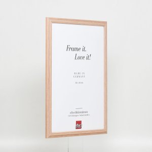 Effect Houten lijst Profiel 32 lichtbruin 25x30 cm Museumglas