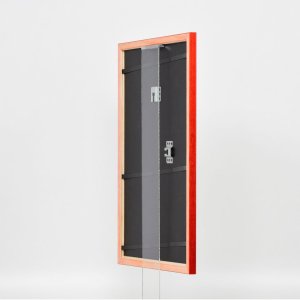 Effect houten lijst Profiel 89 rood 25x30 cm Museum glas