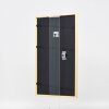 Effect massief houten lijst profiel 20 donkerbruin 25x35 cm normaal glas