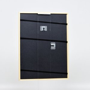 Effect massief houten lijst profiel 20 wit 25x35 cm museum glas