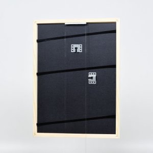Effect houten lijst profiel 32 wit 25x50 cm Normaal glas