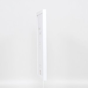 Houten lijst Top Cube 25x50 cm wit antireflexglas