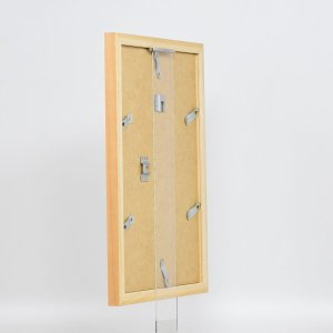 Glad houten lijst Top n berken 25x50 cm anti-reflecterend glas