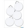 Foto hanger 45mm water oplosbaar gegomd 6 stuks.