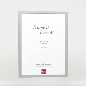 Effect houten lijst profiel 35 lichtgrijs 25x60 cm normaal glas