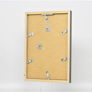 Houten lijst Top Cube 25x60 cm platina normaal glas