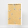 Houten lijst Top Cube 25x60 cm wit antireflexglas