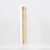 Houten lijst Top Cube 25x60 cm wit antireflexglas