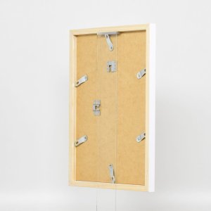Houten lijst Top Cube 25x60 cm wit acrylglas