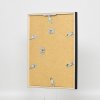 Effect houten lijst profiel 35 zwart 25x60 cm normaal glas + afstandhouder