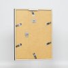 Effect houten lijst profiel 35 zwart 25x60 cm normaal glas + afstandhouder