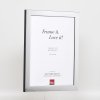 Effect fotolijst 2311 zilver hoogglans 25x60 cm anti-reflecterend glas