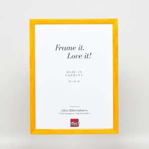 Effect houten lijst profiel 89 licht bruin 25x70 cm normaal glas