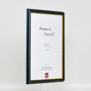 Effect houten lijst profiel 21 blauw 25x70 cm Normaal glas