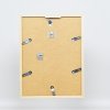 Effect houten lijst profiel 33 wit 25x70 cm antireflexglas