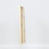 Effect houten lijst profiel 33 wit 25x70 cm antireflexglas