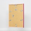 Effect houten lijst profiel 35 rood 25x70 cm normaal glas + afstandhouder