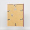 Effect houten lijst profiel 35 rood 25x70 cm normaal glas + afstandhouder