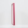 Effect houten lijst profiel 35 rood 25x70 cm normaal glas + afstandhouder