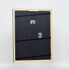 Effect houten lijst profiel 38 grijs 25x80 cm anti-reflexglas