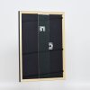 Effect houten lijst profiel 38 grijs 25x80 cm anti-reflexglas