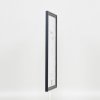 Effect houten lijst profiel 38 grijs 25x80 cm anti-reflexglas