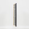 Effect houten lijst profiel 38 grijs 25x80 cm anti-reflexglas