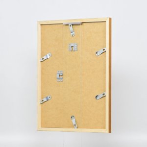 Effect houten lijst profiel 33 eiken 25x80 cm ontspiegeld glas
