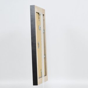Effect massief houten lijst profiel 28 goud 25x80 cm Anti-reflecterend glas