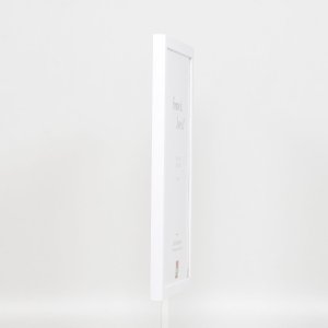 Houten lijst Top Cube 27x48 cm wit antireflexglas