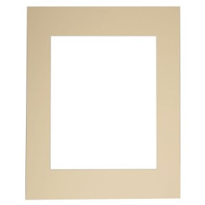 Afgeschuind passepartout - 30x40 cm - crème