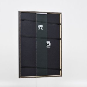 Effect houten lijst profiel 23 blauw 28x35 cm Helder glas