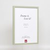 Effect houten lijst Profiel 35 groen 28x35 cm normaal glas + afstandhouder