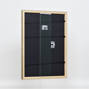 Effect houten lijst profiel 2070 antireflecterend glas 28x35 cm goud