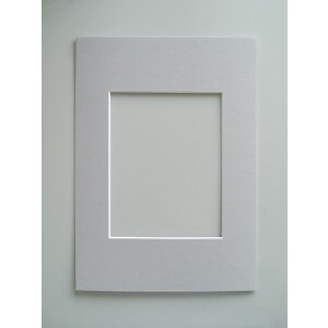 Afgeschuind passepartout - 20x30 cm - grijs