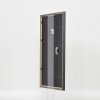 Effect massief houten lijst Profiel 25 notenbruin 29,7x42 cm Anti-reflecterend glas
