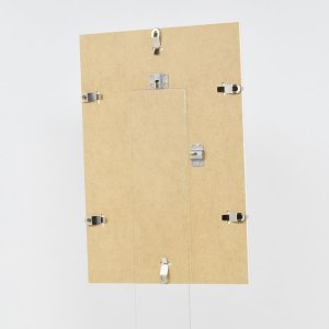 Fotolijst zonder lijst 30x30 cm anti-reflecterend glas