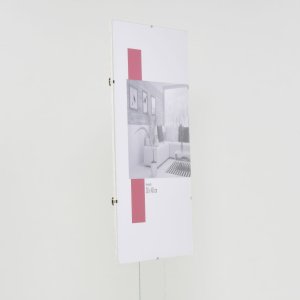 Fotolijst zonder lijst 30x30 cm anti-reflecterend glas